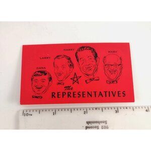 Vintage Red Society For The Barbershop Quartet The Representatives Salem OR